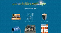 Desktop Screenshot of keith-snook.info